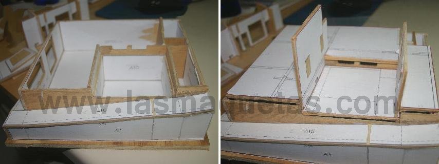 making the scale model