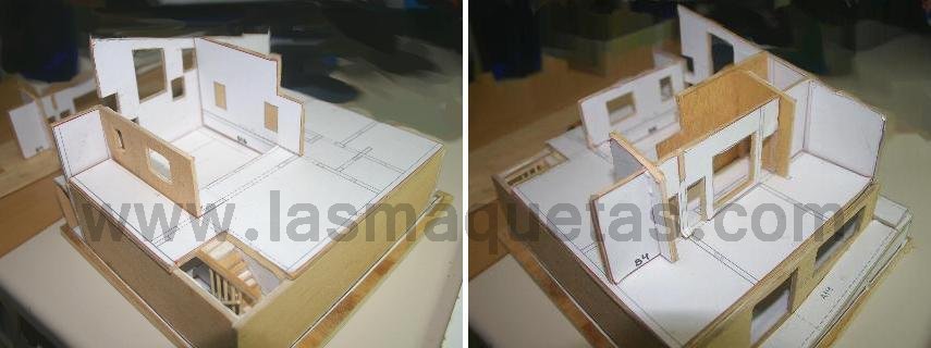 making the scale model
